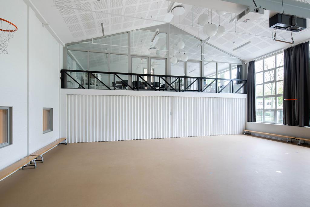 BREEDVELD Kunstlederen vouwwand F220 - wit