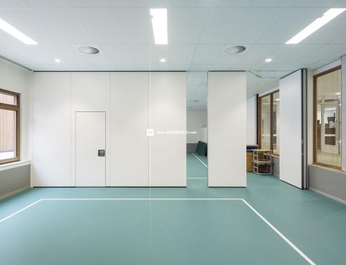 BREEDVELD paneelwand P110 gymzaal