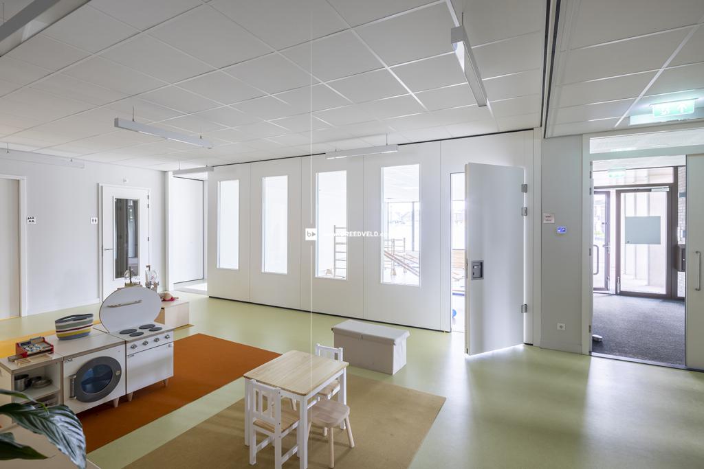 Mobiele wand gymzaal
